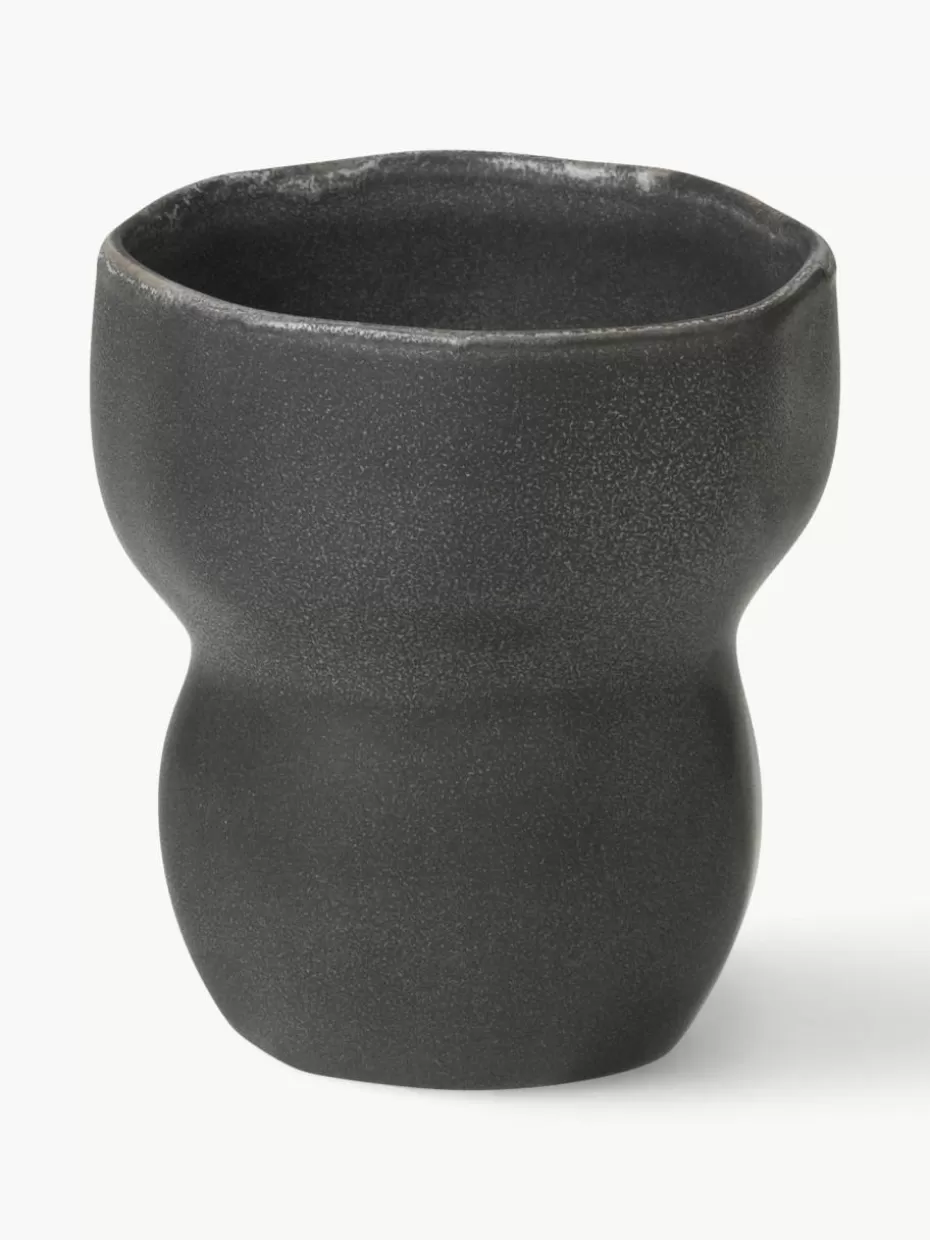 Weihnachtsgeschirr | Nordic Celebrations-Broste Copenhagen Handgefertigter Becher Limfjord in organischer Form, 200 ml
