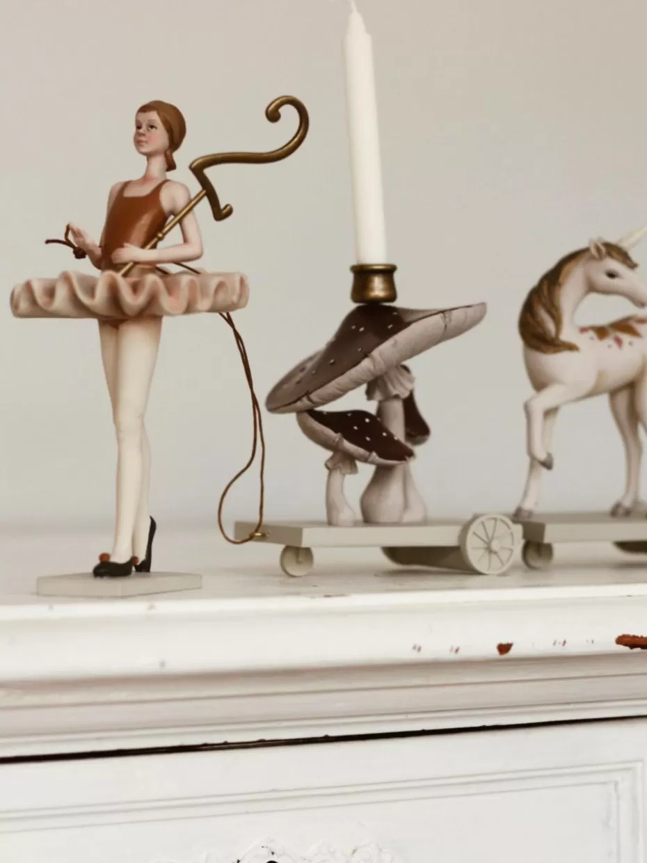 Deko-Konges Slojd Handgefertigter Deko-Geburtstagszug Ballerina