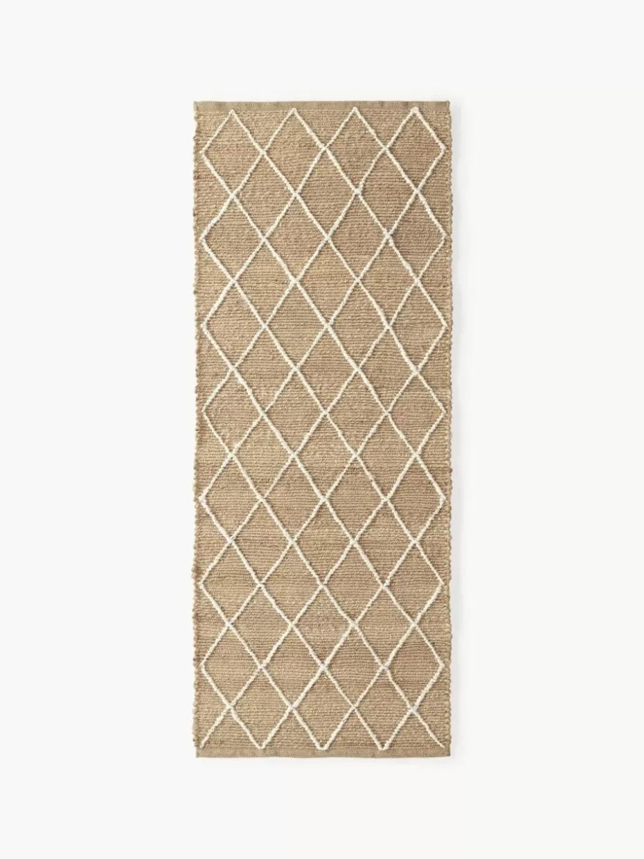 Läufer-Westwing Collection Handgefertigter Jute-Läufer Kunu
