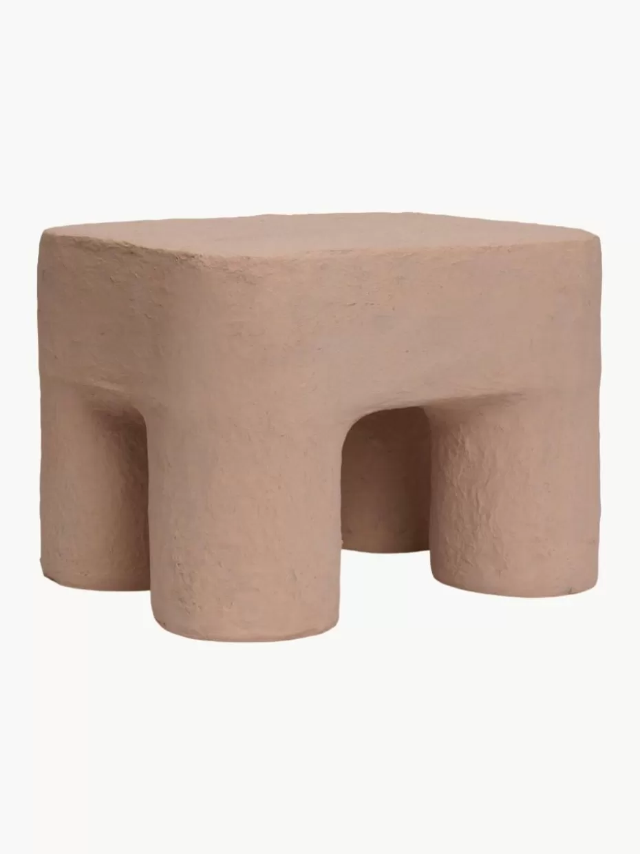 Stühle-ferm LIVING Kids Handgefertigter Kinderhocker Podo Altrosa