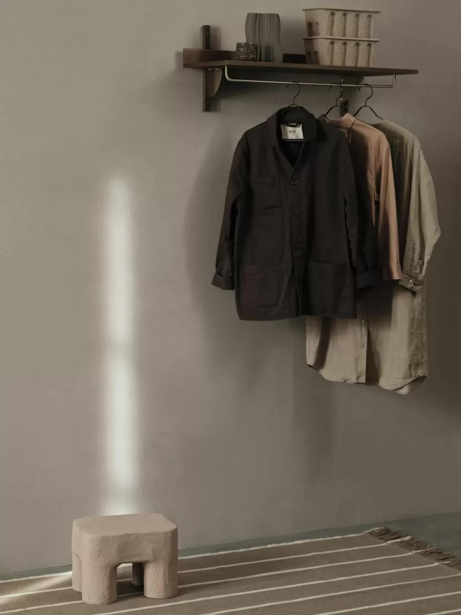 Stühle-ferm LIVING Kids Handgefertigter Kinderhocker Podo Altrosa