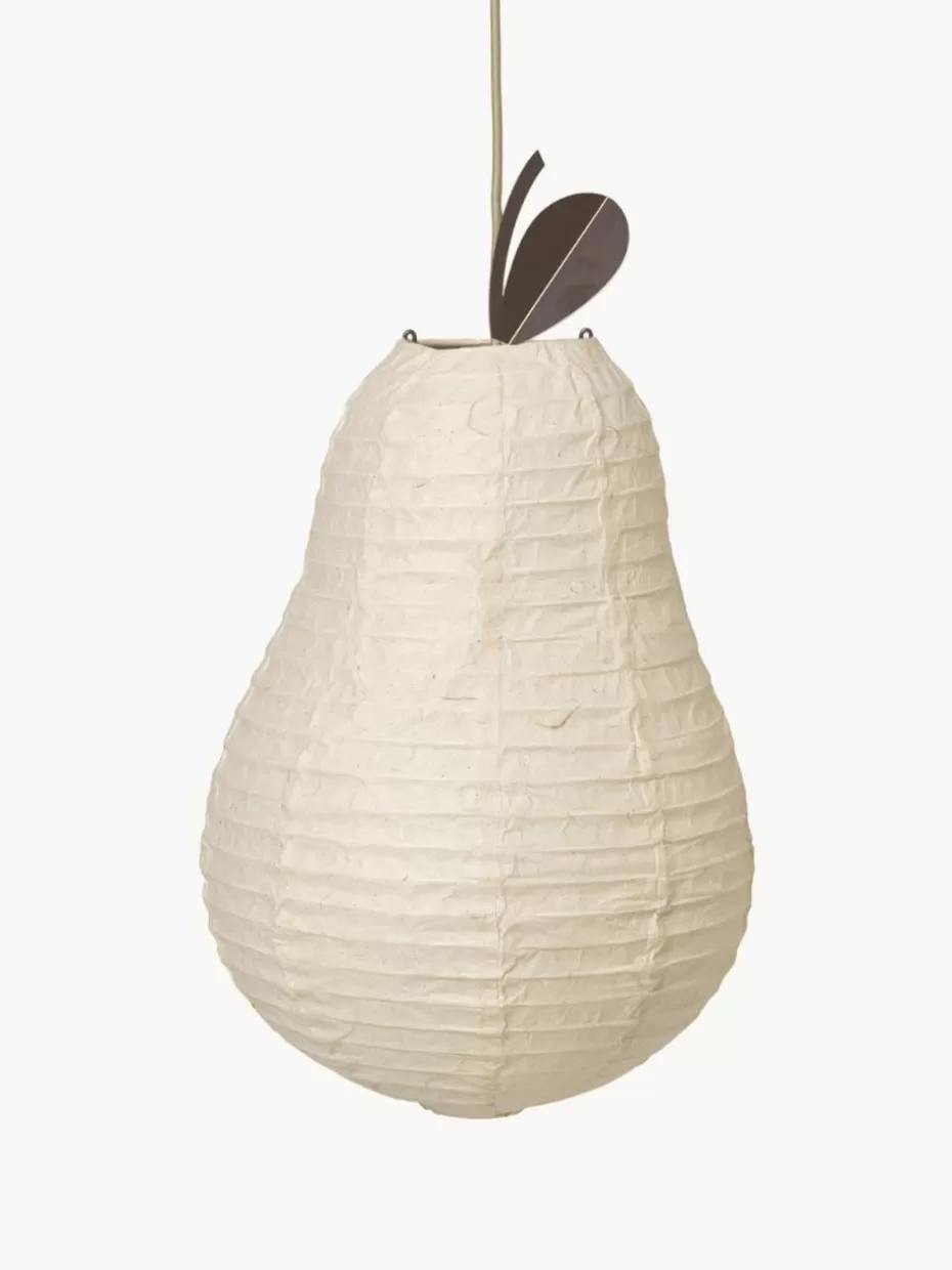 Lampen-ferm LIVING Kids Handgefertigter Lampenschirm Pear aus Washi-Papier