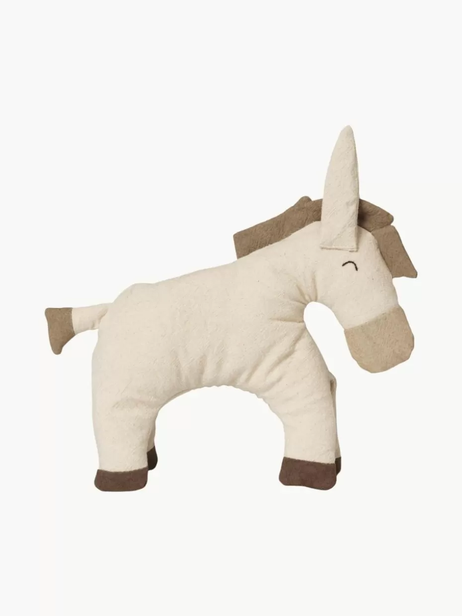 Spielzeug & Kuscheltiere-ferm LIVING Kids Handgefertigtes Kuscheltier Donkey aus Bio-Baumwolle