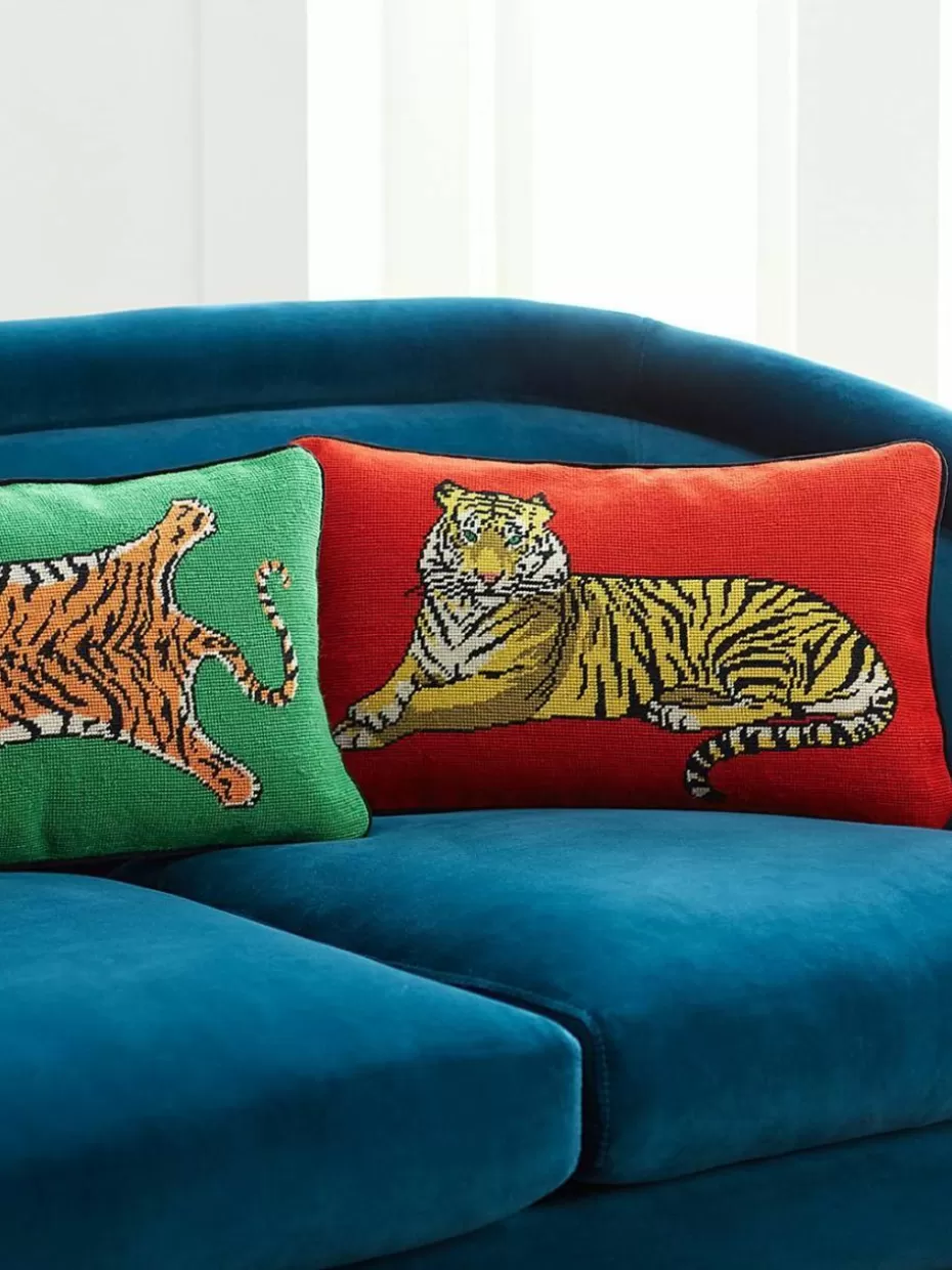 Dekokissen-Jonathan Adler Handgefertigtes Woll-Dekokissen Safari