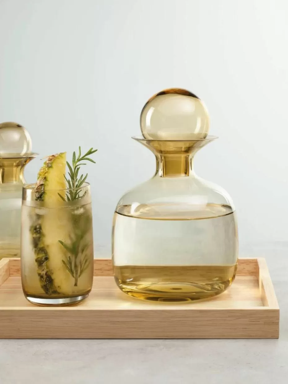 Kannen & Karaffen-Asa Selection Handgemachte Karaffe Colored, 1.5 L Beige, transparent