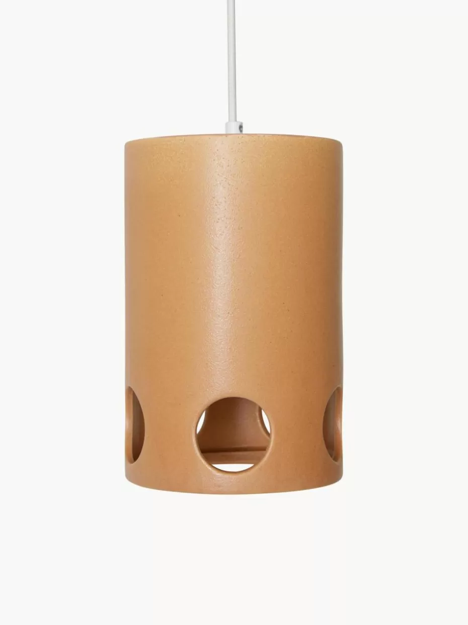 Pendelleuchten-HKLIVING Handgemachte Pendelleuchte Peach