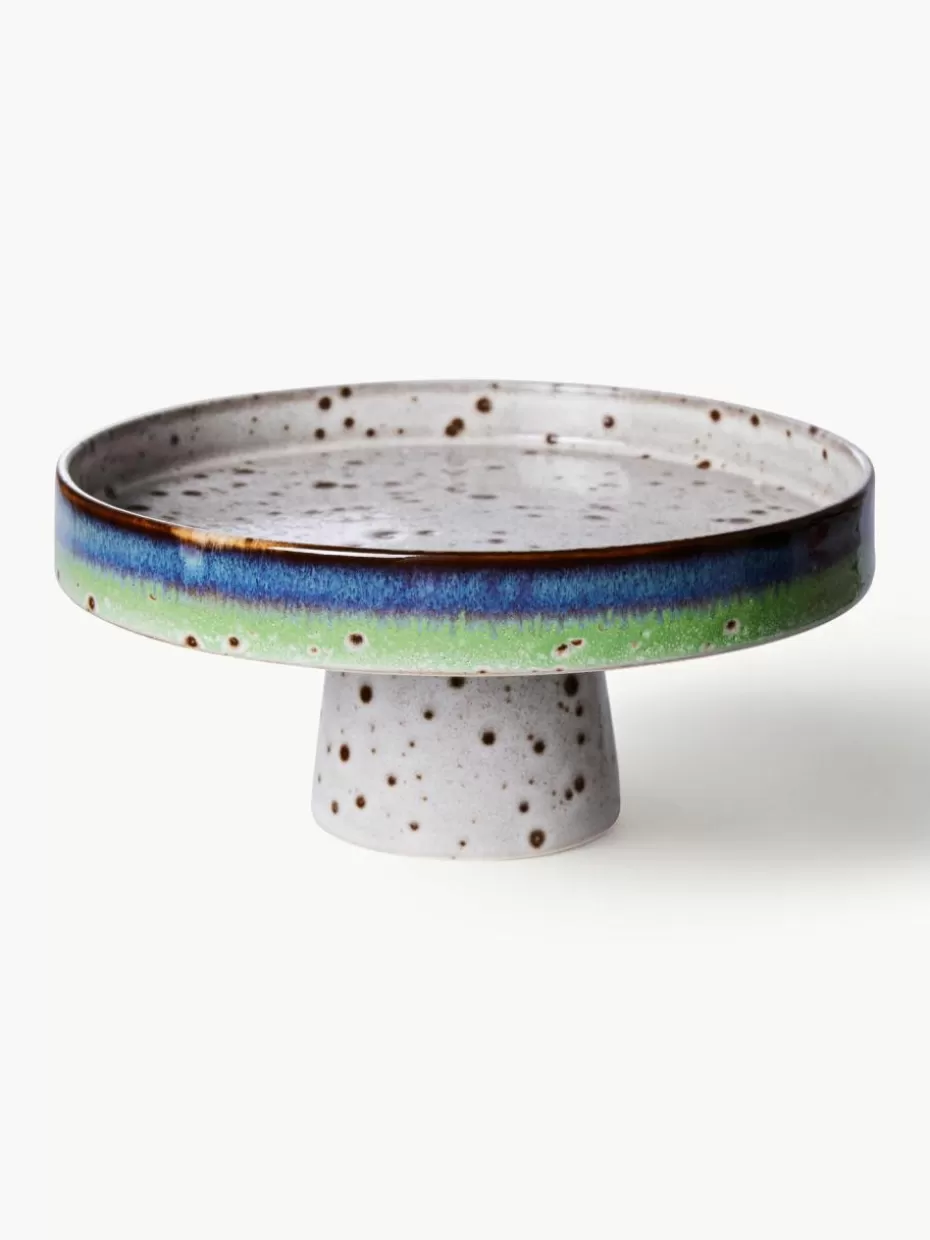 Etageren & Tortenplatten | Geschirrserien-HKLIVING Handgemachte Tortenplatte 70's
