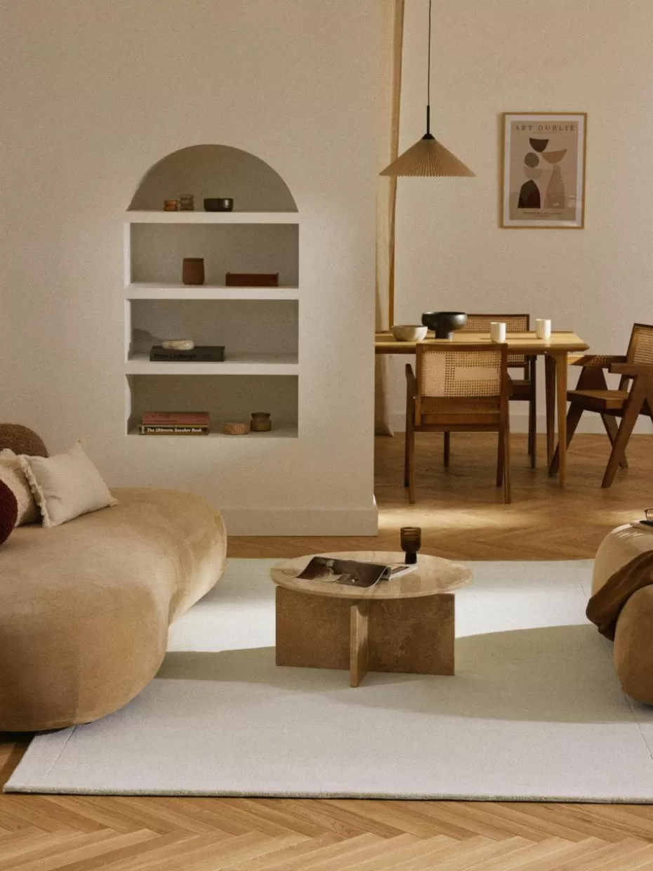 Rechteckige Teppiche-Westwing Collection Handgetufteter Kurzflor-Wollteppich Jadie