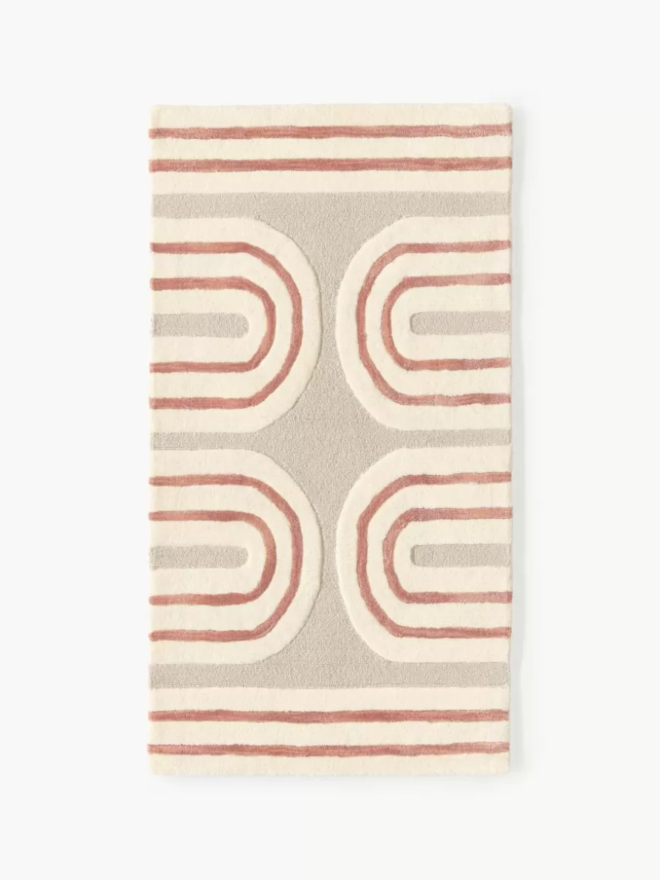Rechteckige Teppiche-Westwing Collection Handgetufteter Wollteppich Arne