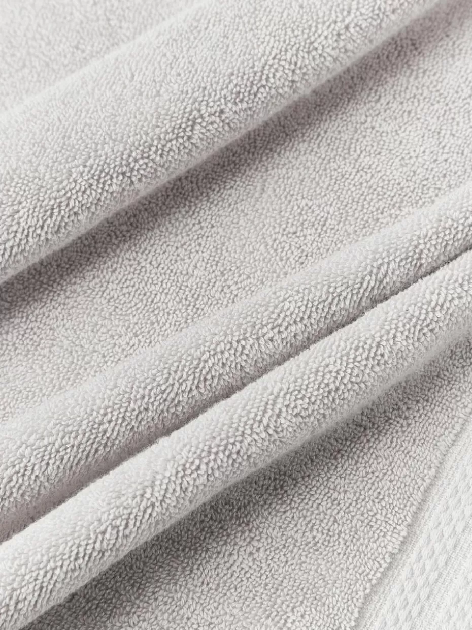 Handtücher-Westwing Collection Handtuch Premium aus Bio-Baumwolle, in verschiedenen Größen Hellgrau