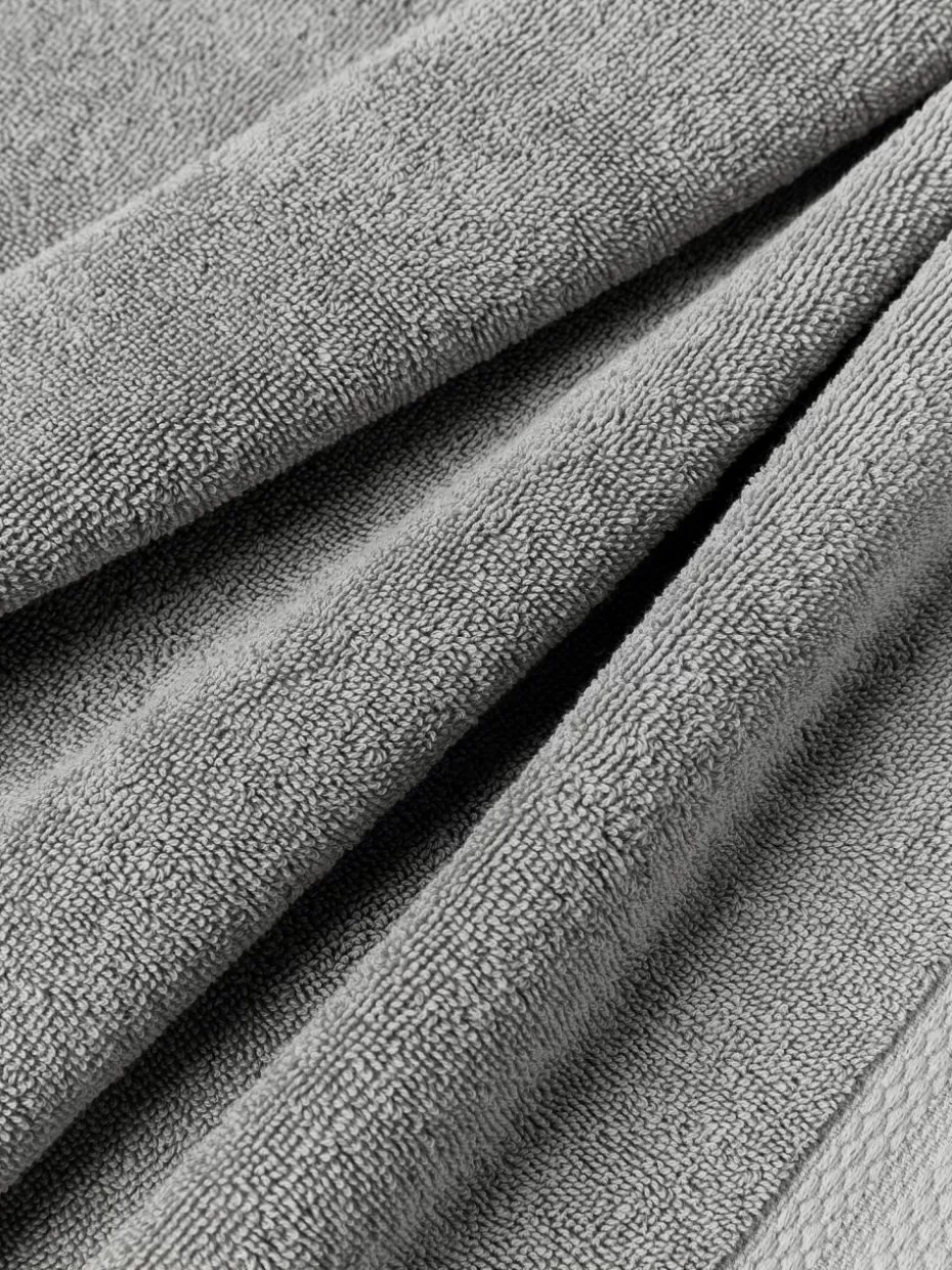 Handtücher-Westwing Collection Handtuch-Set Premium aus Bio-Baumwolle, in verschiedenen Setgrößen Dunkelgrau