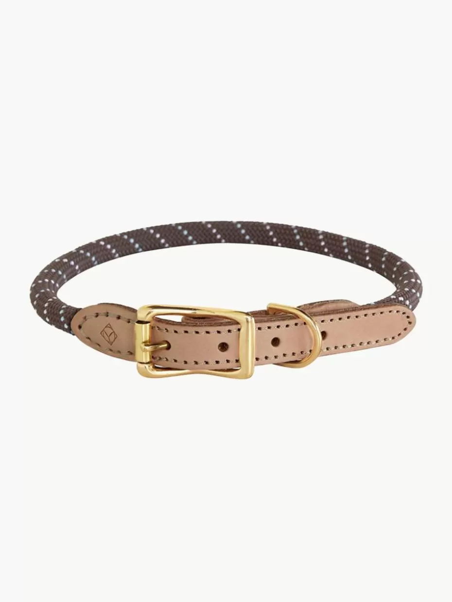 Haustierbedarf-Oyoy Living Design Haustier-Halsband Perry, in verschiedenen Größen Beige, Taupe