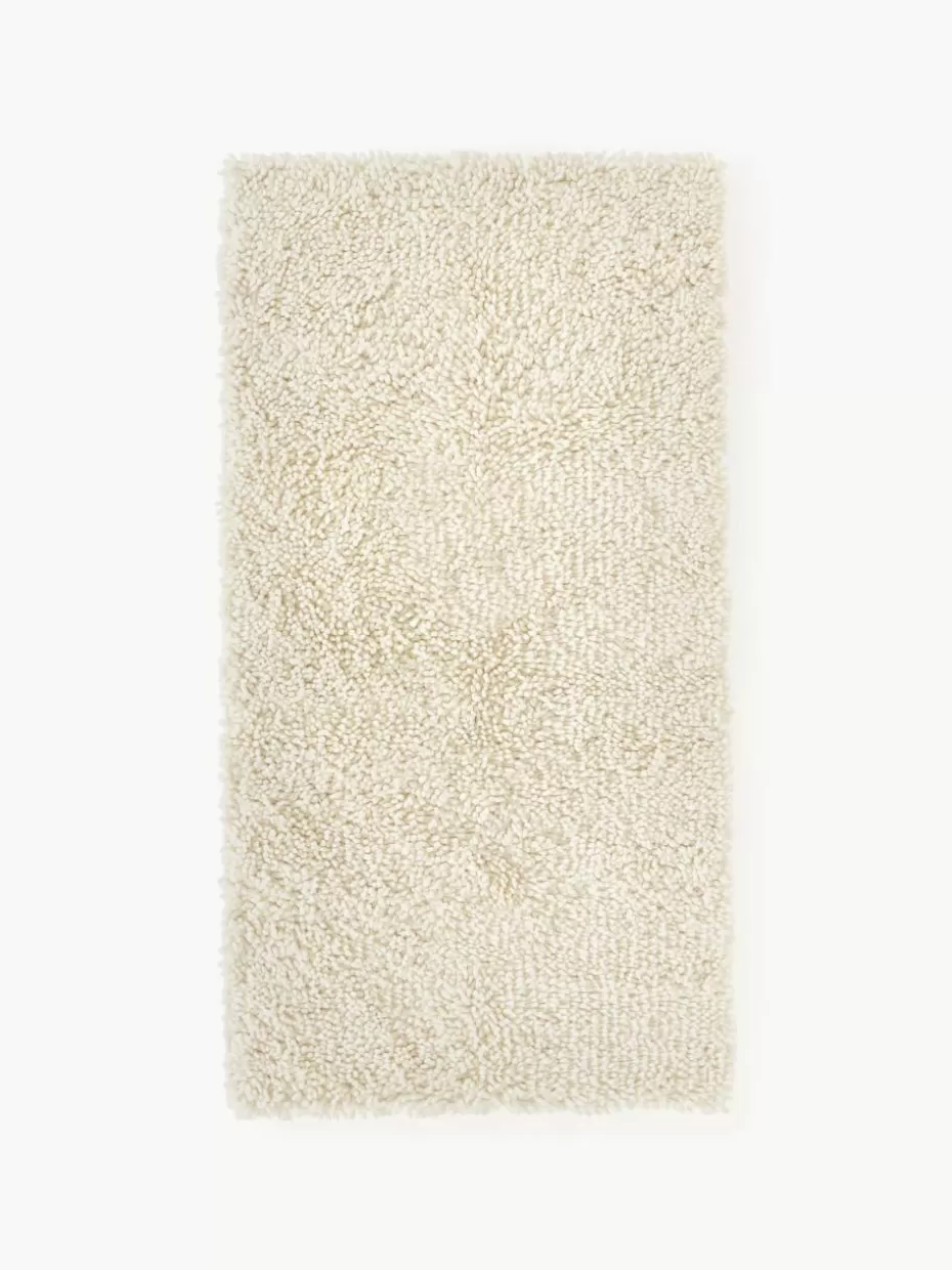 Rechteckige Teppiche-Westwing Collection Hochflor-Teppich Kasper aus Wolle