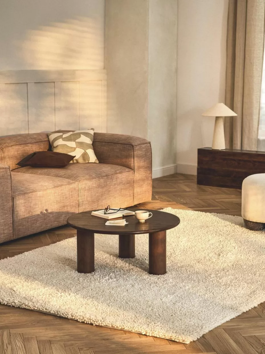 Rechteckige Teppiche-Westwing Collection Hochflor-Teppich Kasper aus Wolle