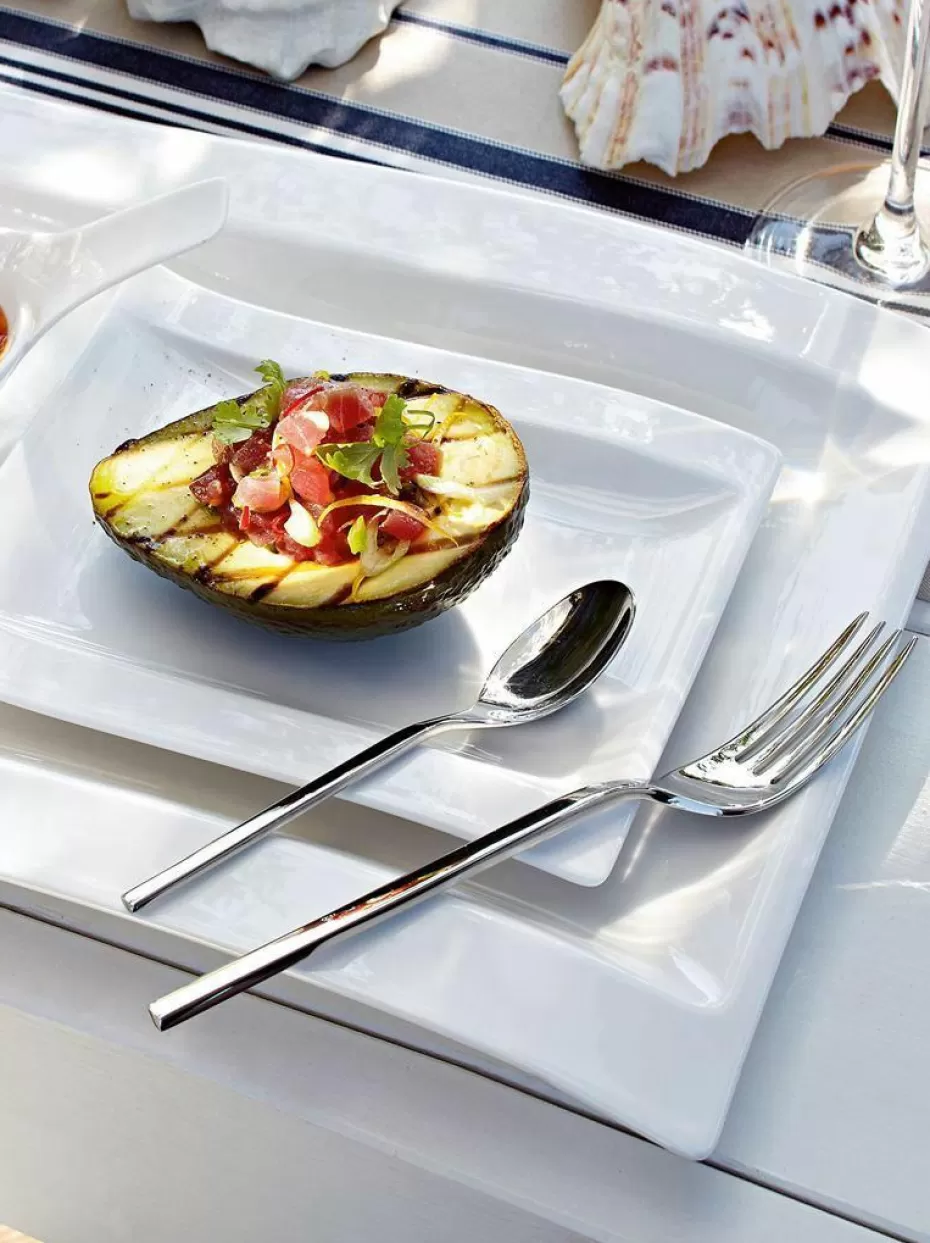 Besteck-Sets-Villeroy & Boch Hochglanzpoliertes Besteck-Set New Wave, 6 Personen (24-tlg.)