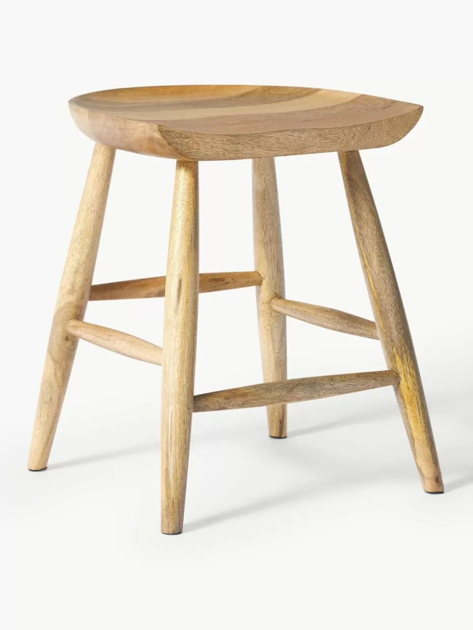 Hocker-Westwing Collection Hocker Nino aus Mangoholz