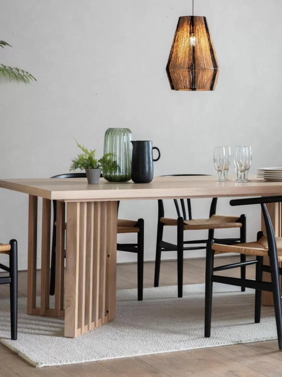 Esstische-Westwing Holz-Esstisch Okayama, 200 x 100 cm