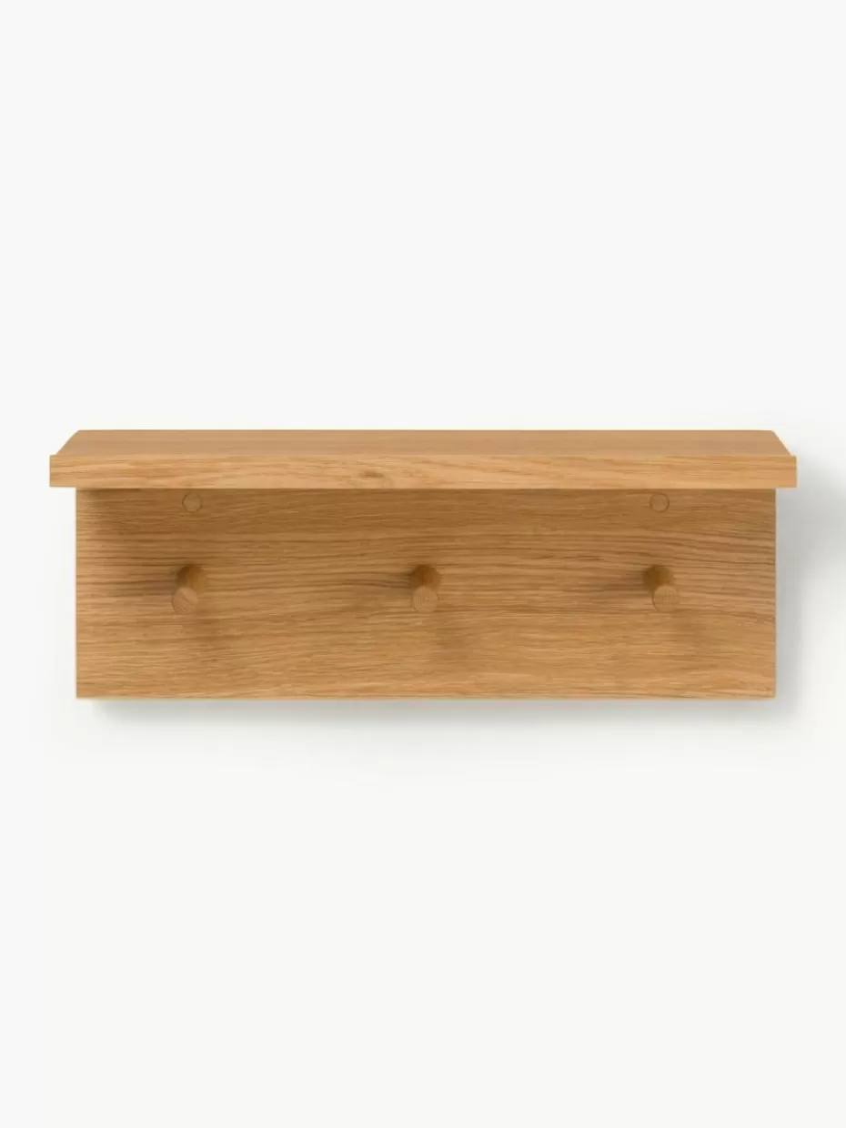 Garderoben-ferm LIVING Holz-Garderobenleiste Place, B 45 cm