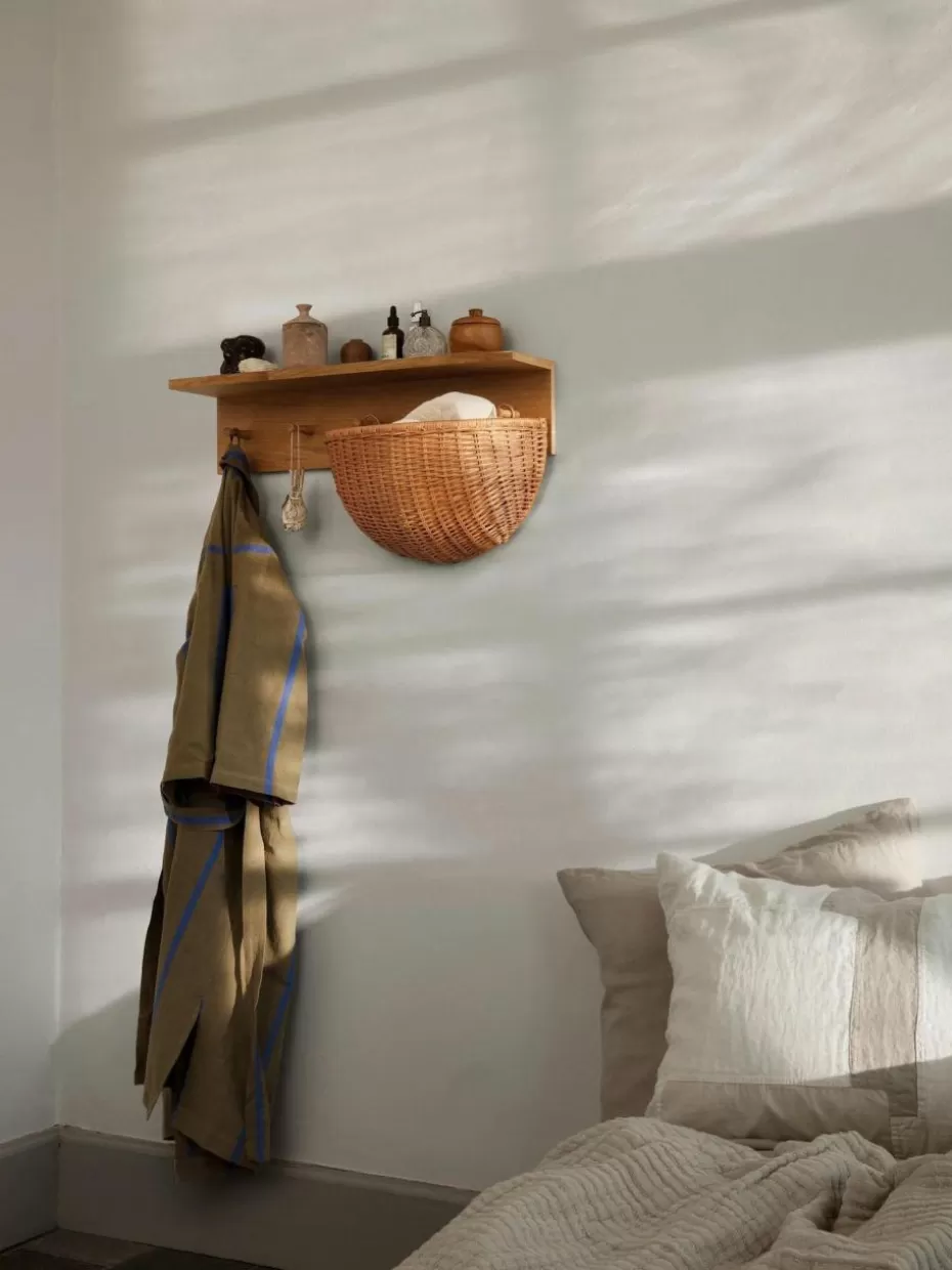 Garderoben-ferm LIVING Holz-Garderobenleiste Place, B 75 cm