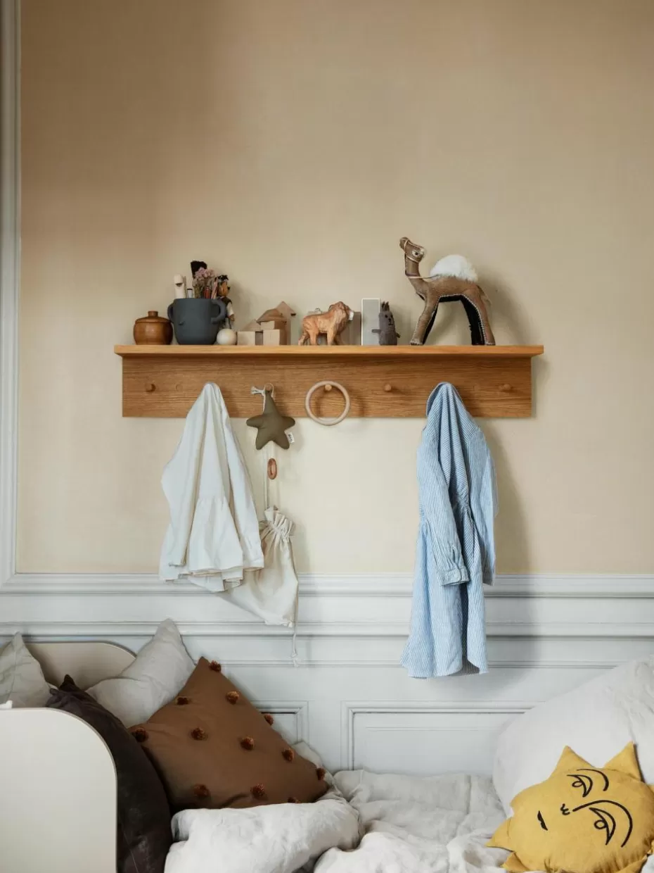 Garderoben-ferm LIVING Holz-Garderobenleiste Place, B 105 cm