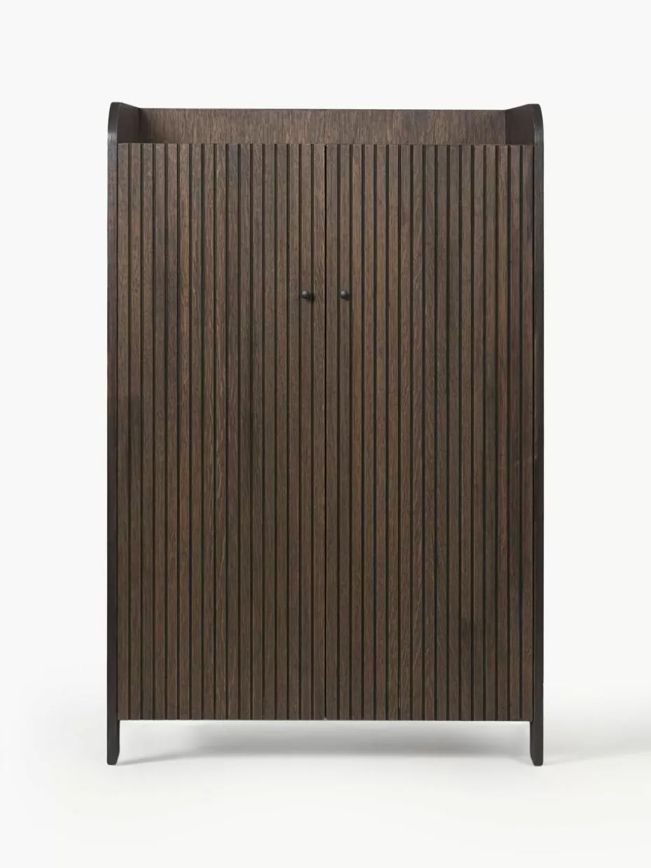 Kommoden & Sideboards | Kommoden & Sideboards-ferm LIVING Holz-Highboard Sill Dunkles Eichenholz