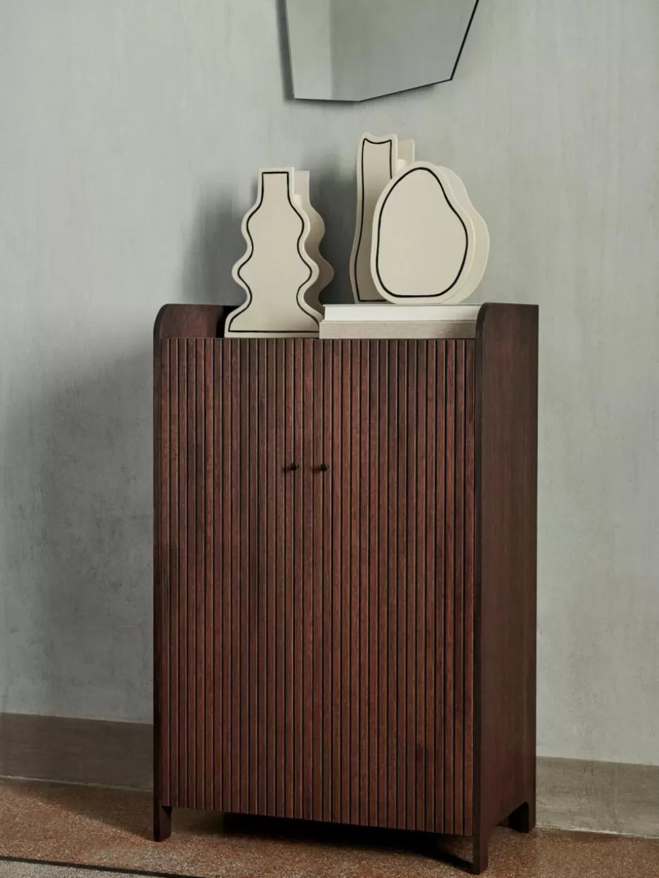 Kommoden & Sideboards | Kommoden & Sideboards-ferm LIVING Holz-Highboard Sill Dunkles Eichenholz