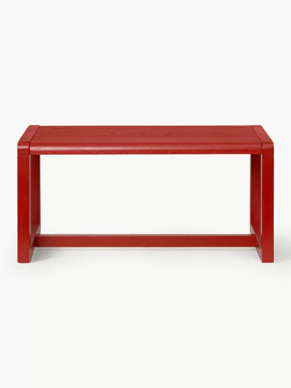 Stühle-ferm LIVING Kids Holz-Kinderbank Little Architect Rot