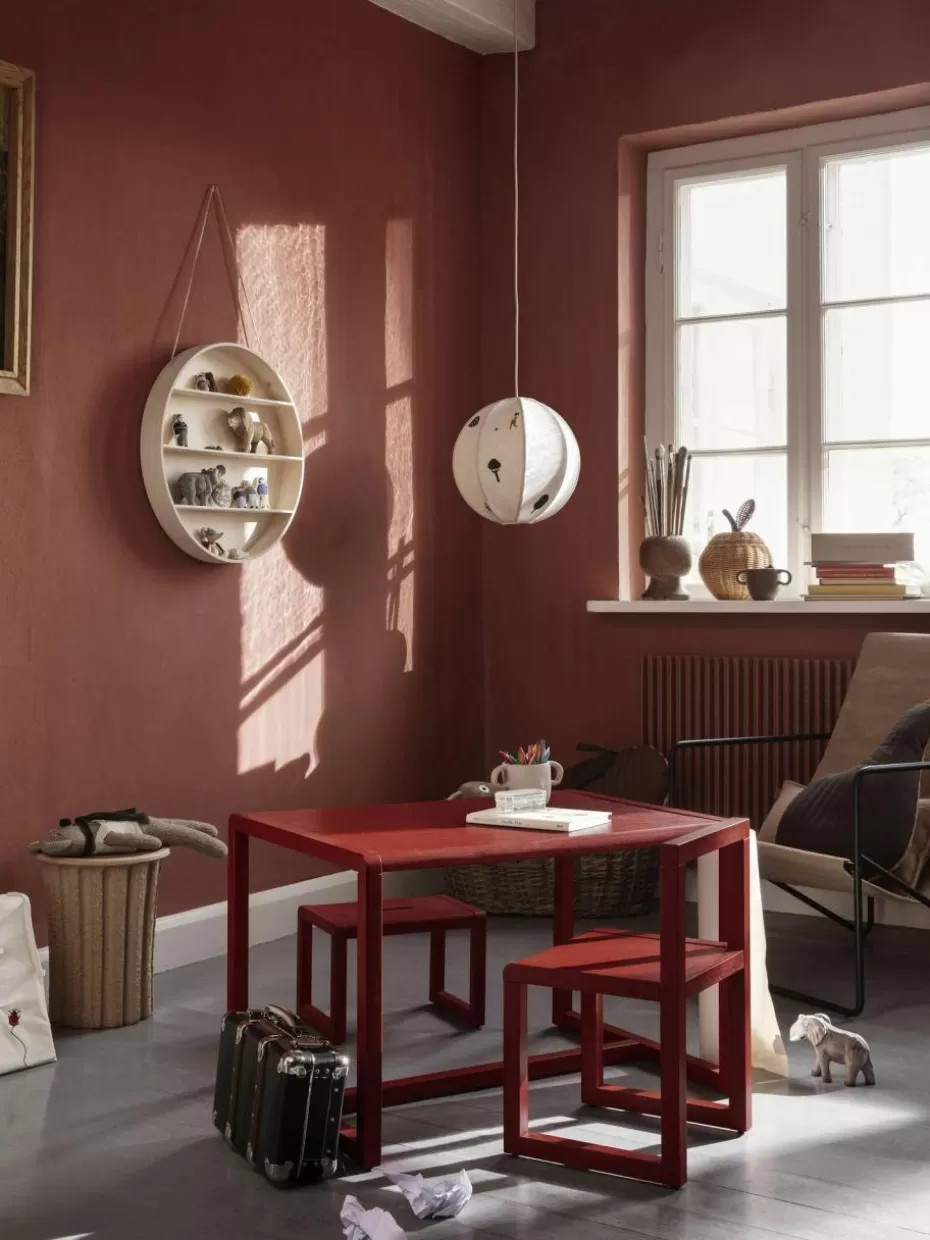Stühle-ferm LIVING Kids Holz-Kinderstuhl Little Architect Rot