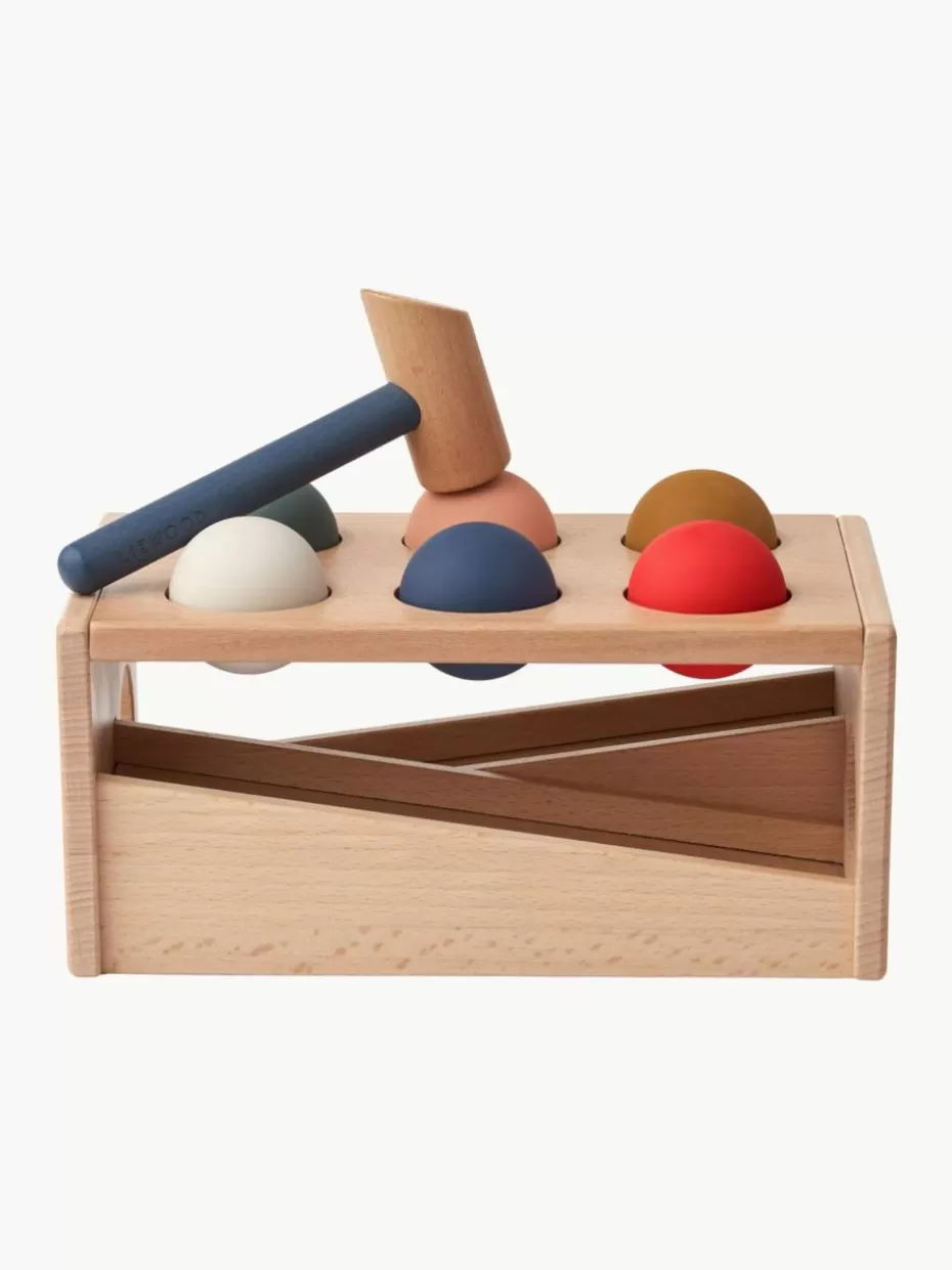 Spielzeug & Kuscheltiere-Liewood Holz-Klopfspielzeugset Bartelemy aus Buchenholz, 8-tlg.