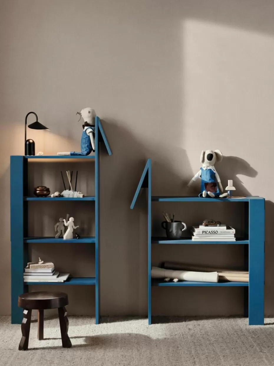Regale-ferm LIVING Kids Holz-Regal Giraffe Graublau