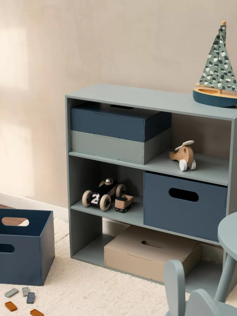 Regale-Nofred Holz-Regal Kiddo Salbeigrün