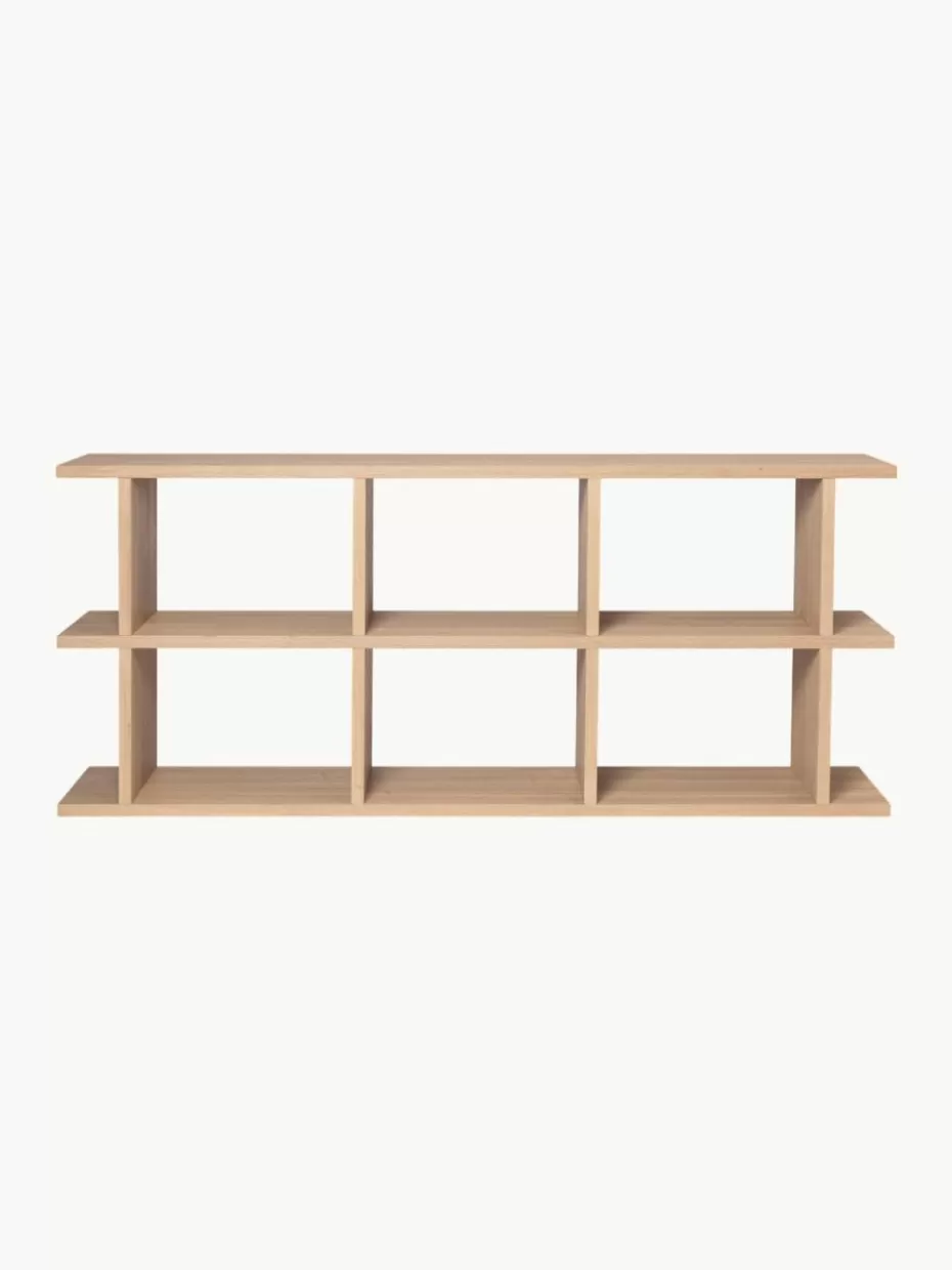 Regale-ferm LIVING Holz-Regal Kona Eichenholz, hell lackiert