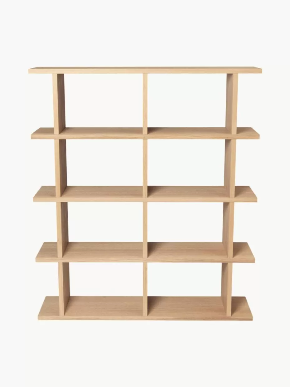 Regale-ferm LIVING Holz-Regal Kona Eichenholz, hell lackiert