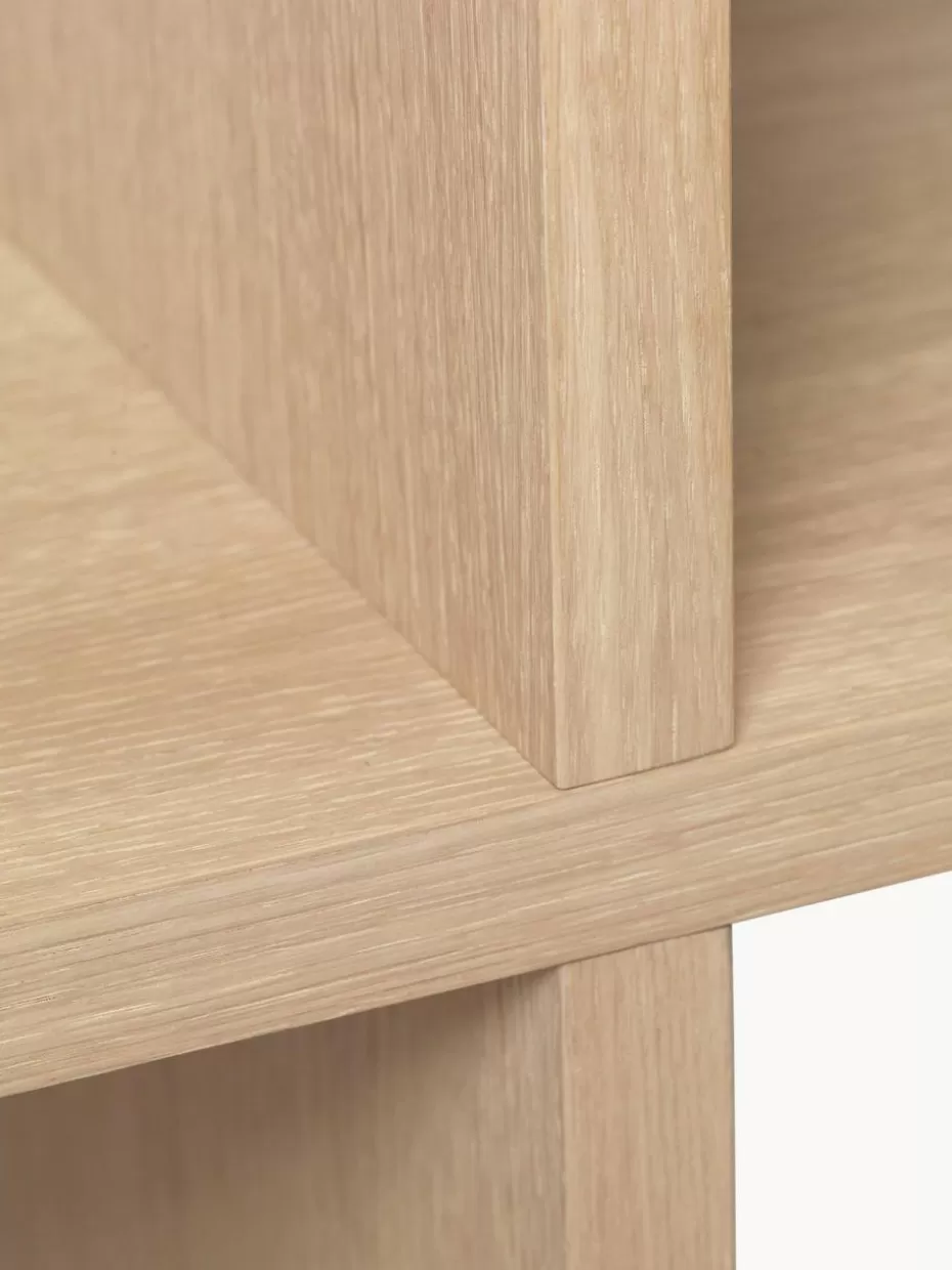 Regale-ferm LIVING Holz-Regal Kona Eichenholz, hell lackiert