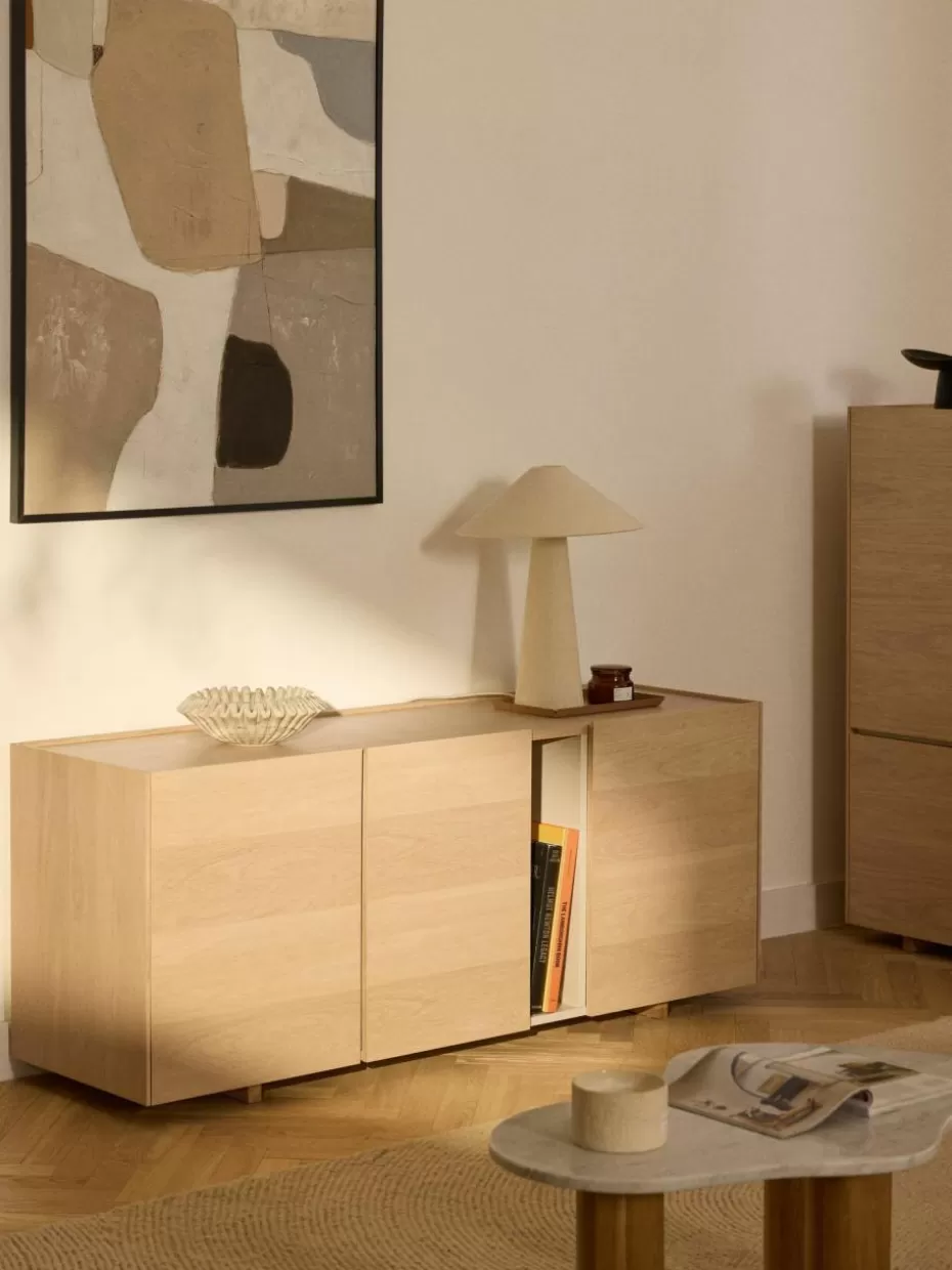 Kommoden & Sideboards-Westwing Collection Holz-Sideboard Larsen Eichenholz, lackiert