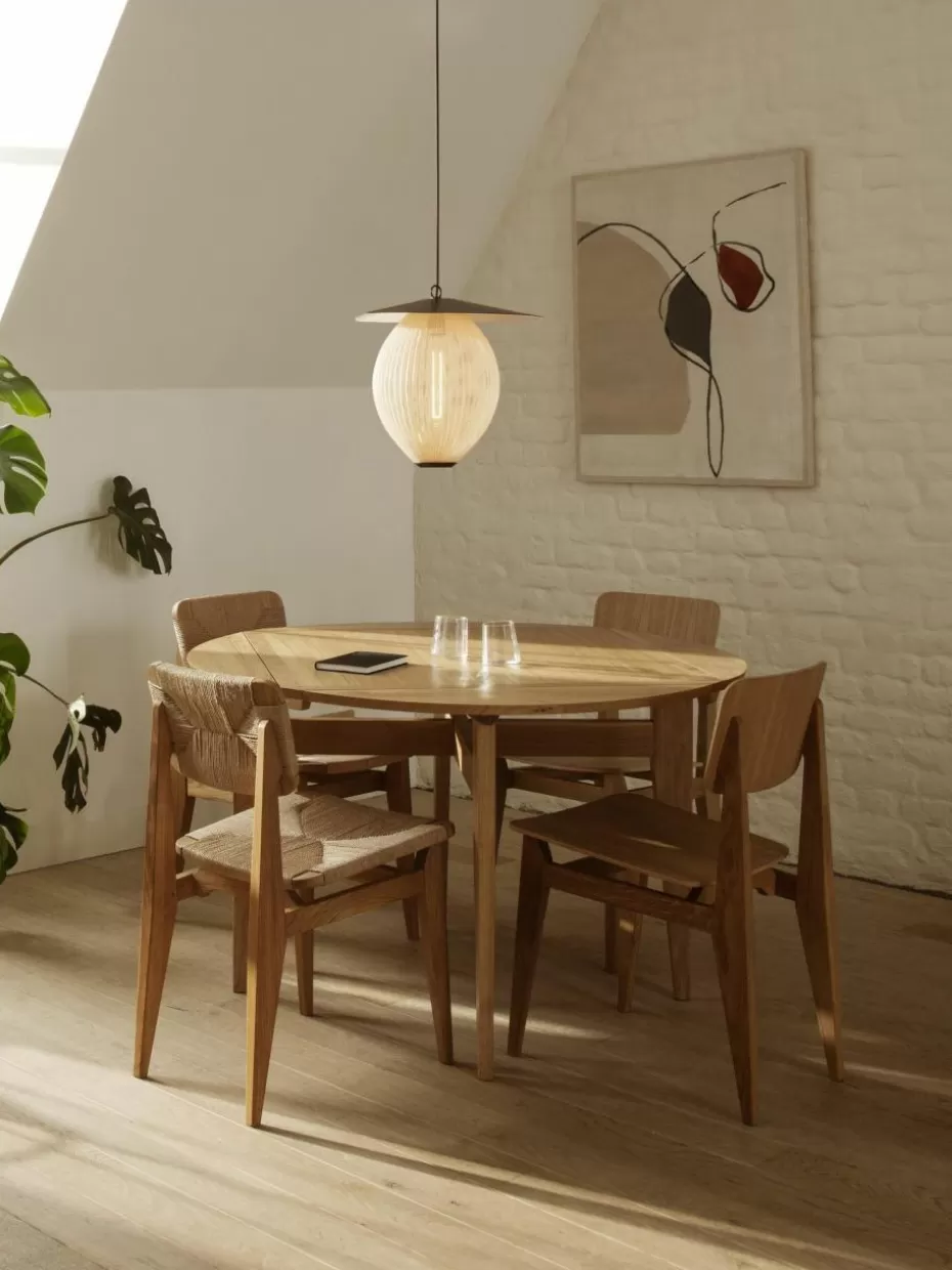 Stühle-GUBI Holzstuhl C-Chair aus Walnussholz Amerikanisches Walnussholz