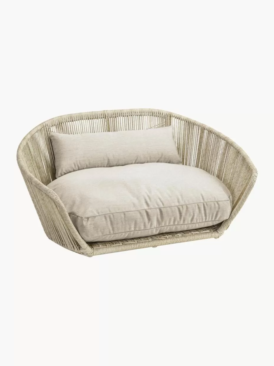 Haustierbedarf-Laboni In- & Outdoor-Hundebett Vogue Hellbeige, Beige