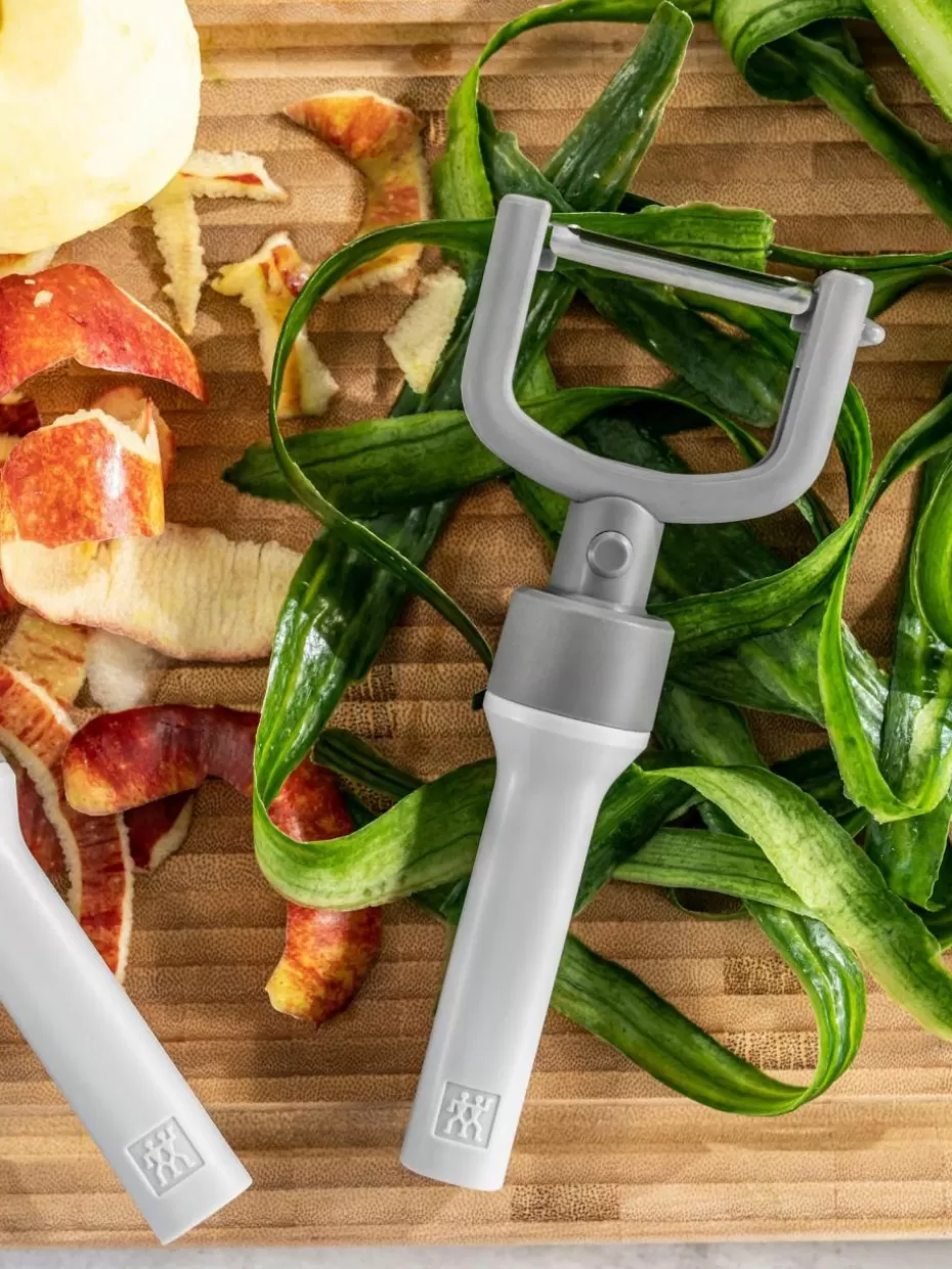 Küchenhelfer-Zwilling 2-in-1 Sparschäler Z-Cut
