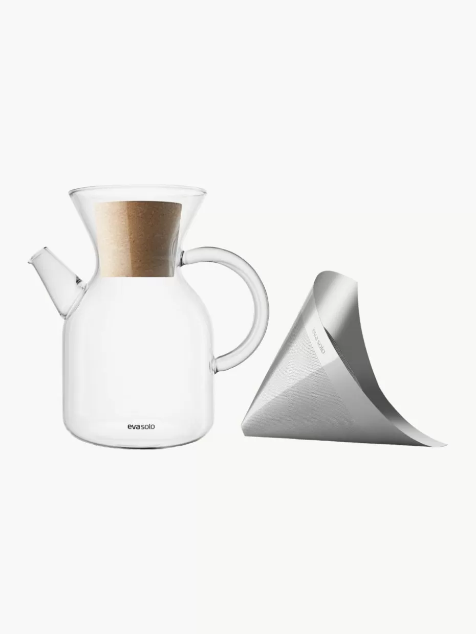Kaffeemaschinen-Eva Solo Kaffeebereiter Cary aus Borosilikatglas, 2er-Set