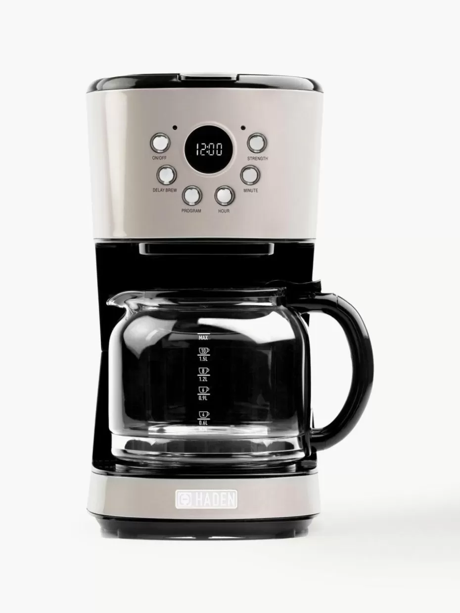 Kaffeemaschinen-Haden Kaffeemaschine Heritage Beige, Schwarz