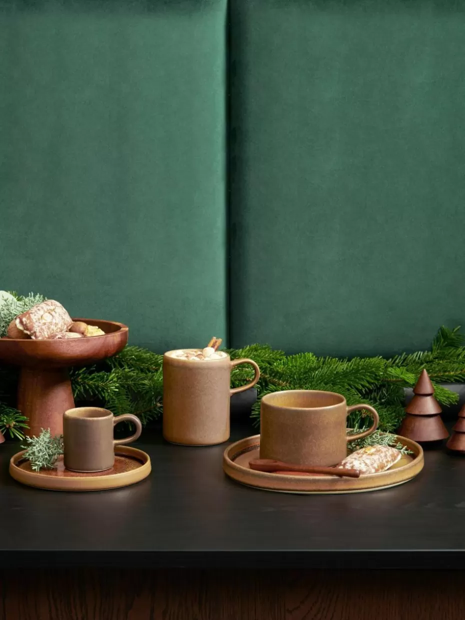 Tassen-Asa Selection Kaffeetassen Gobi mit reaktiver Glasur, 6 Stück Taupe, Braun