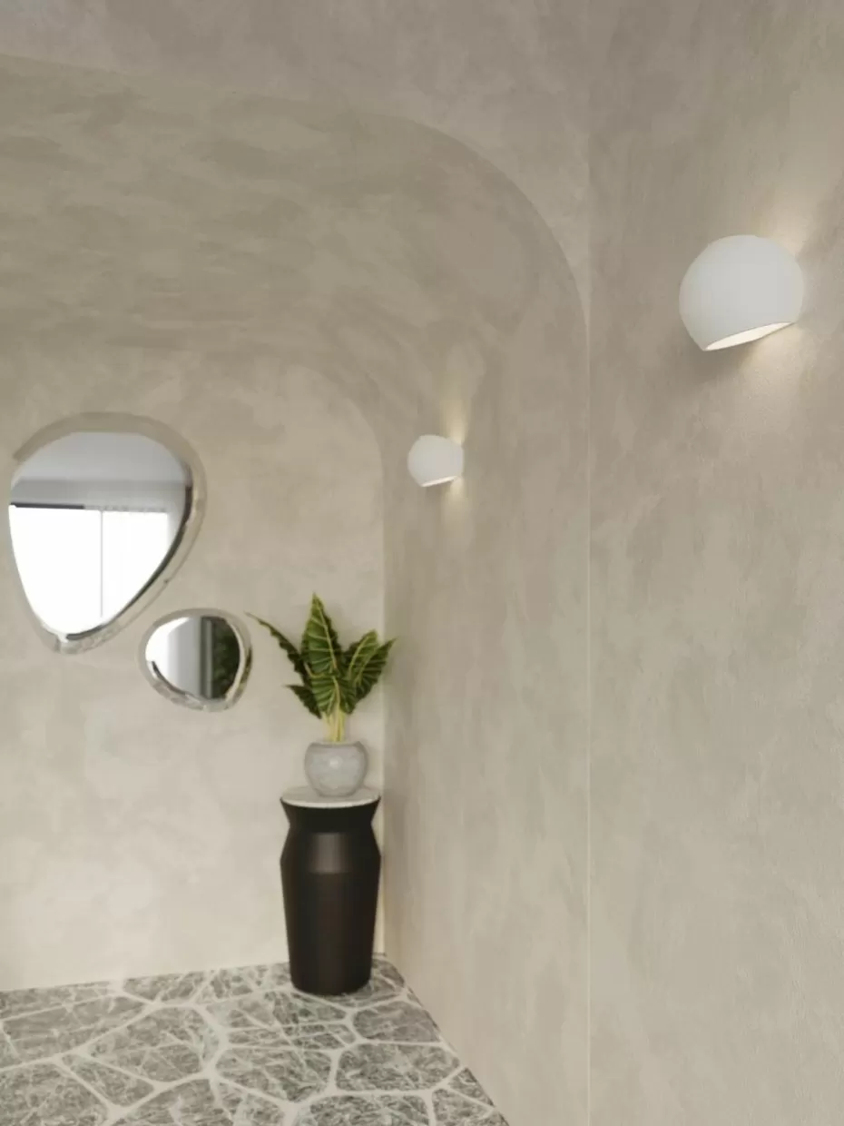 Up- & Downlights-Westwing Keramik-Wandleuchte Mercury