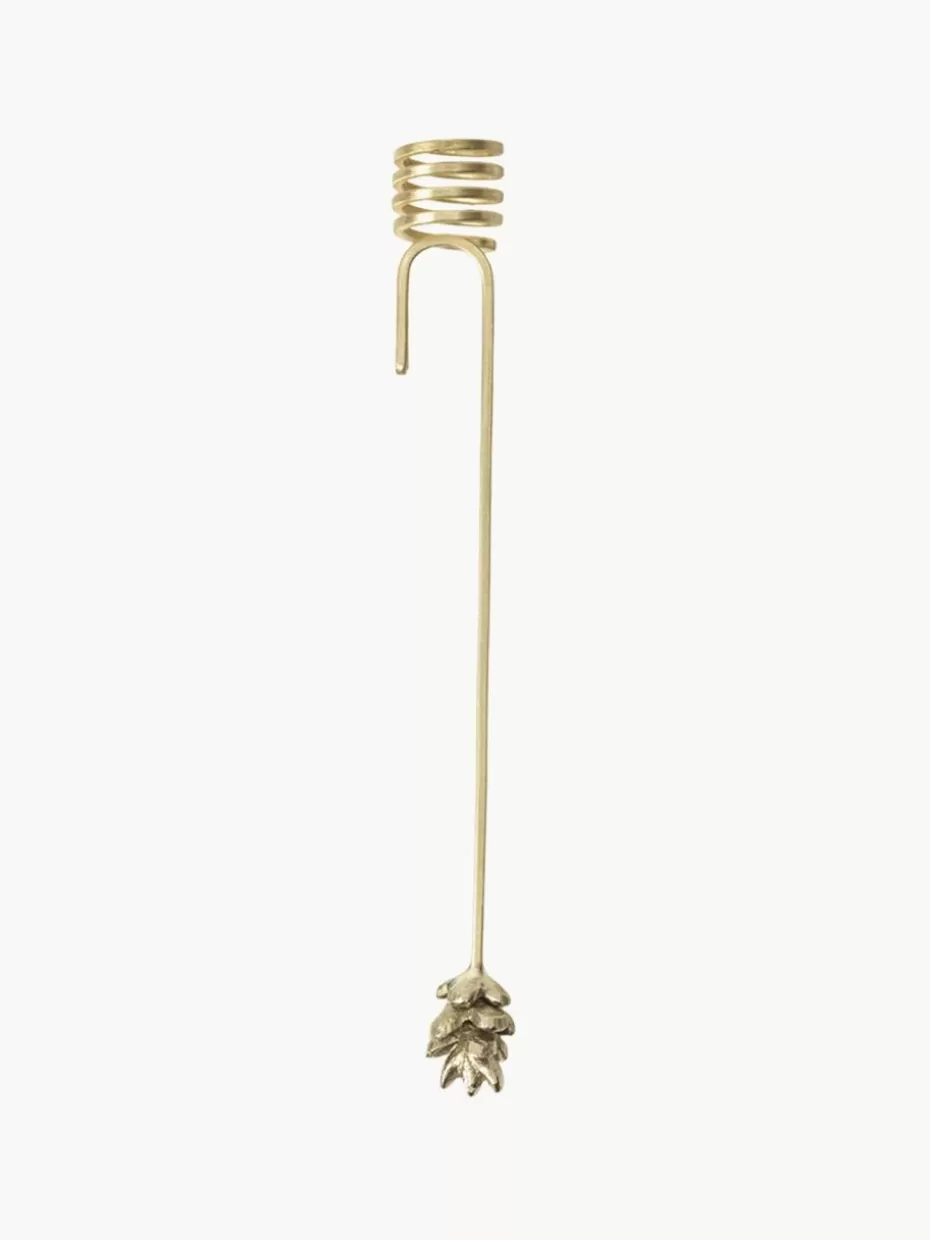 Weihnachtskerzen & Kerzenhalter-ferm LIVING Kerzenhalter Forest aus Messing, 4 Stück