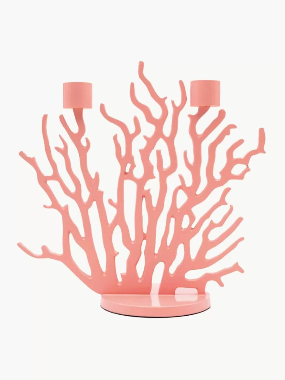 Kerzenständer & Kerzenhalter-Driade Kerzenhalter Tenochtitlan, B 23 cm Peach