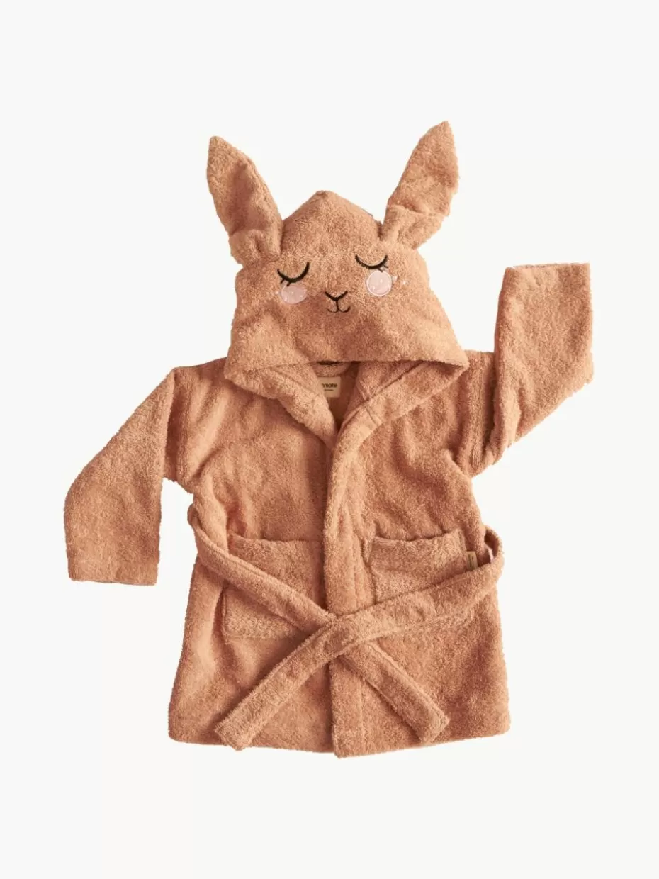 Badtextilien-Roommate Kinder-Bademantel Bunny, in verschiedenen Größen Nougat