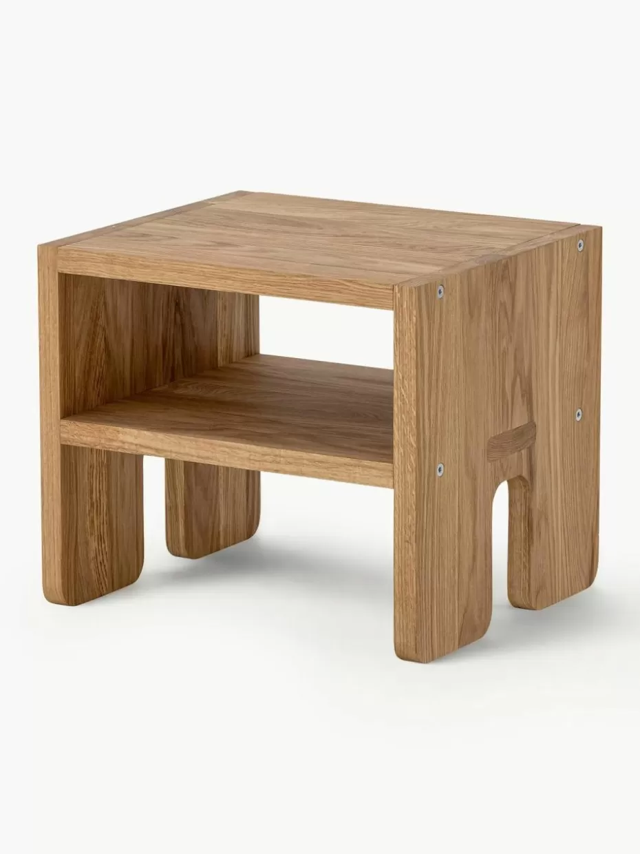 Stühle-Bloomingville mini Kinderhocker Bas aus Eichenholz
