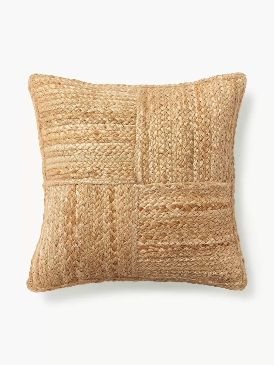 Dekokissen-Westwing Collection Kissenhülle Bono aus Jute