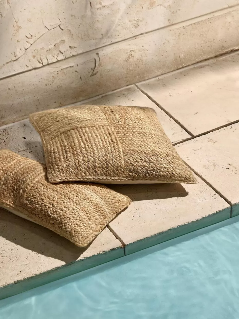 Dekokissen-Westwing Collection Kissenhülle Bono aus Jute