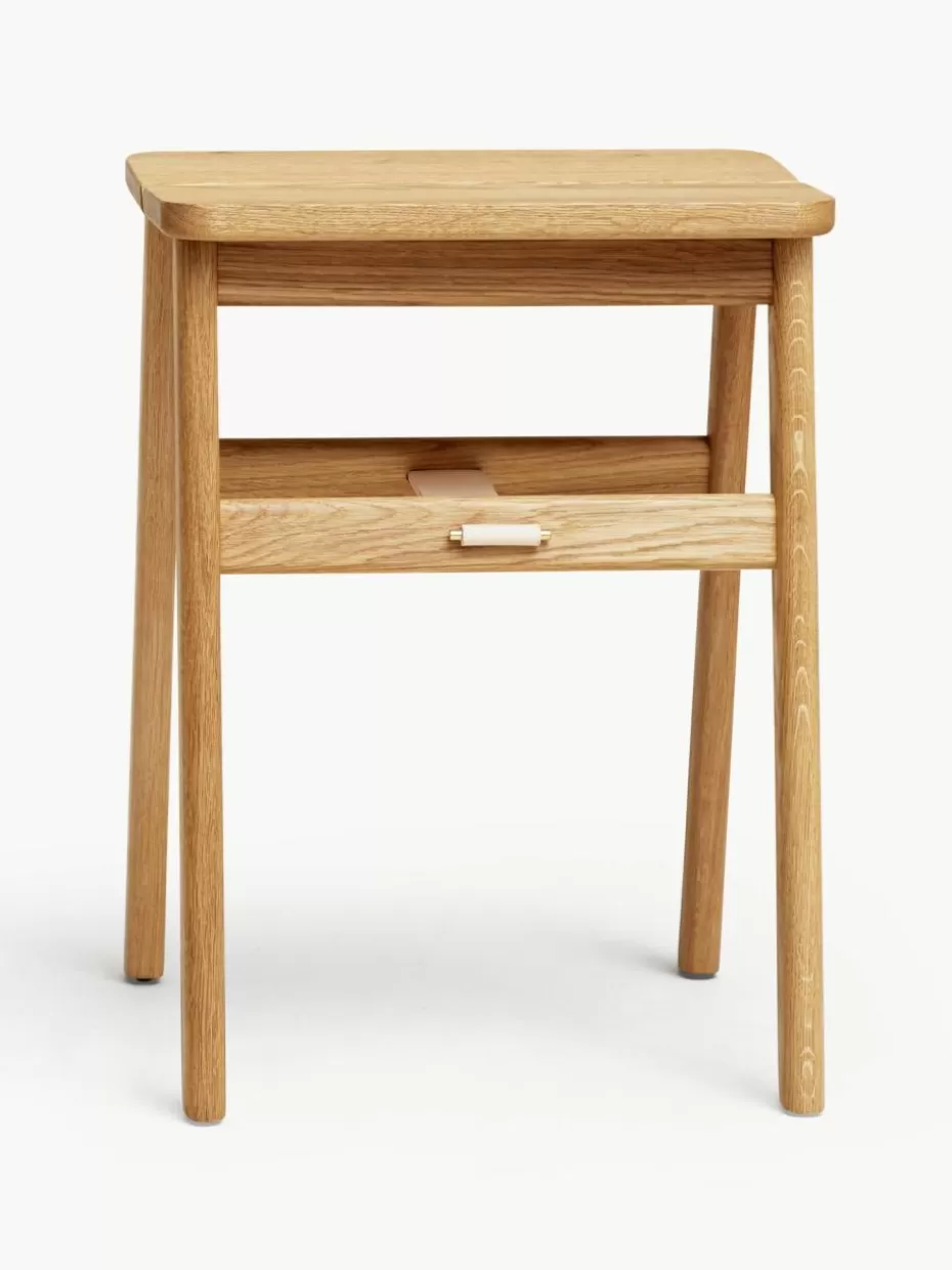 Hocker-Form & Refine Klappbarer Hocker Angle aus Eichenholz