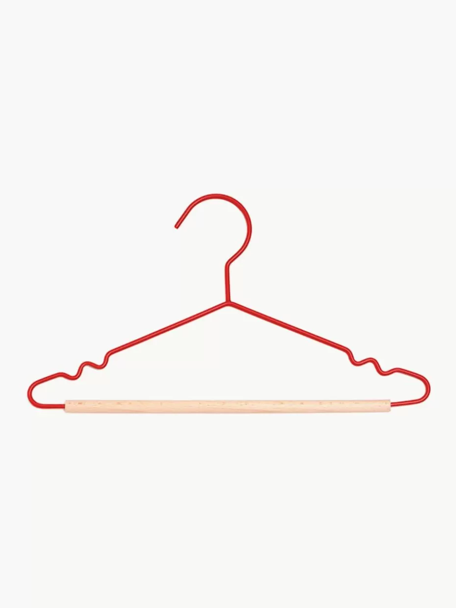 Aufbewahrung-Mustard Made Kleiderbügel Kids Top, 10 Stück Rot